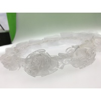 Hen's Party Veil White Bride To Be Headband Flowers Bridal Shower Bachelorette thumbnail