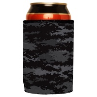 Digital Pixel Black Camo Stubby Cooler - Standard thumbnail
