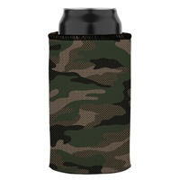 Green Camo Dot Pattern Stubby Cooler 2-Pack - Standard thumbnail