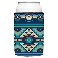 Blue Navajo Rug Stubby Cooler 2-Pack - Standard thumbnail