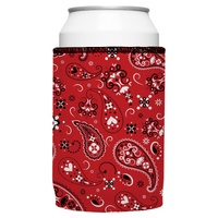 Red Bandana Stubby Cooler 2-Pack - Standard thumbnail