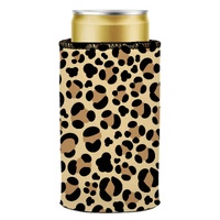 Leopard Print Stubby Cooler 2-Pack - Standard thumbnail