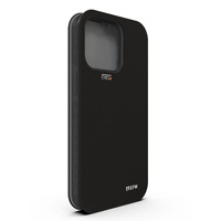 EFM Miami Leather Wallet Case Armour with D3O For iPhone 13 Pro Max (6.7") - Smoke Black thumbnail