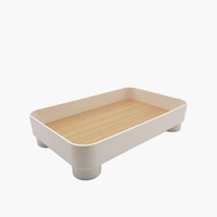 Parthenon White Square Tray thumbnail