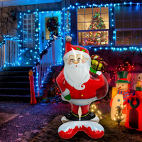 Extra Large Standing Santa Claus Foil Balloon thumbnail