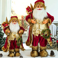 Christmas Santa Claus Doll  - 30cm thumbnail