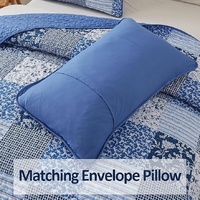 Vintage-Inspired Big Check Queen Bedding Set Cozy & Stylish thumbnail