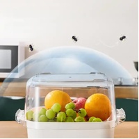 Two-Layer Drain Basket Colander - Medium Size (White, 2 set) thumbnail