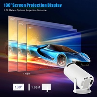 HY300PRO Portable Projector - 4K Decoding, Wi-Fi 6, 720P HD with 160 ANSI Lumens thumbnail