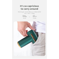 Compact Gray Massage Gun - Deep Tissue Muscle Massager with 4 Interchangeable Heads thumbnail