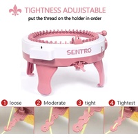 Sentro Knitting Machine - DIY Loom for Hats, Scarves, and More | 40 Needle Knitter for Kids & Adults thumbnail