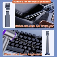 Gray ST-6653Plus Cordless Handheld Vacuum Cleaner - 16000PA Suction, 2000mAh Battery, Type-C Rechargeable thumbnail