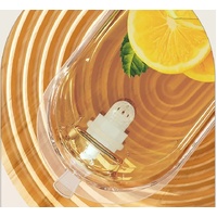 Cream White Refrigerator Cold Water Jug with Tap - 4L Large Capacity Sealed Beverage Dispenser for Juice and Water thumbnail