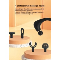 Electric Deep Tissue Massage Gun – Handheld Back and Muscle Relaxation Massager with Adjustable Speed and Attachments thumbnail