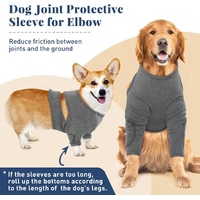XXL Pet Front Leg Protective Sleeve - Elastic Dog Leg Guard for Post-Surgery Protection, Prevents Licking and Biting thumbnail