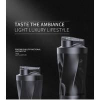 White Portable High-Capacity Juicer Cup - Powerful Blender with Ice Crushing Capability for Smoothies & Juices thumbnail