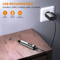 Rechargeable Electric Milk Frother, Handheld Foam Maker, Coffee Frothing Wand, Whisk for Milk, Coffee, and Baking thumbnail