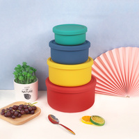 Blue (700ml) Dopamine-Style Food-Grade Lunch Box - Microwave Safe Fruit & Meal Storage Container thumbnail