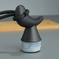 750ml Inspired Gourd Water Purple Plastic Bottle - Stylish Chinese-Inspired Flask with Yin-Yang Design thumbnail