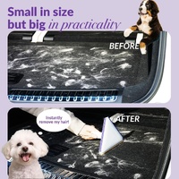 Eco-Friendly Triangle Hair Remover Tool for Pet Hair and Dust – Durable and Reusable thumbnail
