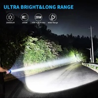 Gift Box LED Self-Defense Flashlight - Powerful Rechargeable Type-C LED Torch with Digital Display for Home & Outdoor Use thumbnail