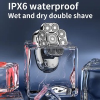 New Digital Display 9-Blade Electric Shaver – 6-in-1 Rechargeable Head Shaver & Grooming Kit for Smooth Shaving and Haircutting thumbnail