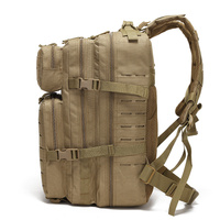 Khaki Outdoor sports backpack Large capacity travel commuter backpack Water-proof multifunctional backpack thumbnail