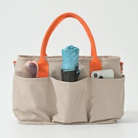 Khaki Multi-Function Diaper Bag with Insulated Lining, Large Capacity Mommy Bag, Shoulder & Crossbody Baby Bag thumbnail