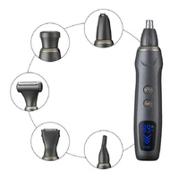 6-in-1 Rechargeable Electric Grooming Kit with Interchangeable Heads and LED Display thumbnail