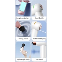 LC-005-Purple Portable Mini Massage Gun - Quiet Muscle Massager with 6 Speeds thumbnail