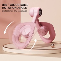Pink Counting Adjustable Pelvic Floor Muscle Trainer with Smart Counter - Postpartum Recovery Tool thumbnail