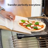 Non-Stick Flexible Pizza Peel with Handle - Perfect for Baking and Serving, 12 inches 52.5cm*35cm thumbnail
