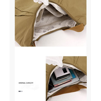 Blue Waterproof Nylon Lightweight Tote Shoulder Bag - Stylish and Spacious for Daily Commute and Outdoor Activities thumbnail