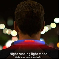 Pink Hands-Free Adjustable LED Neck Reading Light with 3 Modes for Night Walking and Reading thumbnail