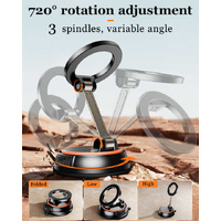 360 Degree Rotating Magnetic Phone Holder - Strong Suction and Stable Design thumbnail