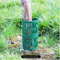 Grey Tree Guard Protector Roll (6 pieces/set) - Durable Plastic Garden Barrier for Plant Protection thumbnail