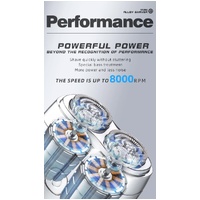 Orange Portable Twin-Head Electric Shaver - Compact Rechargeable Razor for Men thumbnail