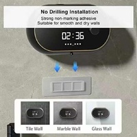 White Gel Model Wall-Mounted Automatic Liquid Soap Dispenser with LED Display thumbnail
