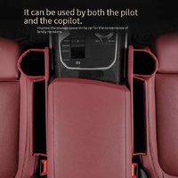 2 PCS Beige-right Car Seat Gap Storage Box - Practical Car Organizer, Gap Filler for Easy Access and Extra Storage thumbnail