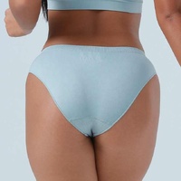 S Blue 3-Pack Seamless Stretch Bikini Panties - Soft & Breathable Women's Underwear thumbnail