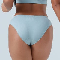 S Grey 3-Pack Seamless Stretch Bikini Panties - Soft & Breathable Women's Underwear thumbnail