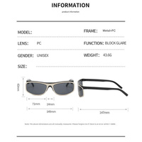 Grey lenses with brown rim Trendy Curved Sunglasses – Cat Eye Design UV Protection Stylish Glare-Blocking Shades thumbnail