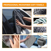 Type A 9-Piece Car Wash Tool Kit - Tire & Wheel Brushes, Wash Mitt, Microfiber Towels, and Wax Sponge Set thumbnail