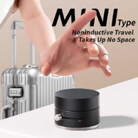 Black Magnetic Phone Mount for Cars and Home, 360° Rotating Magnetic Stand with PC Mirror Sticker thumbnail