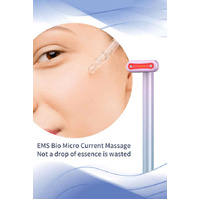 Gradient Pink Eye Massager for Dark Circles and Puffiness, Portable EMS Microcurrent Beauty Device for Skin Firming, Wrinkle Reduction, and Eye Care thumbnail