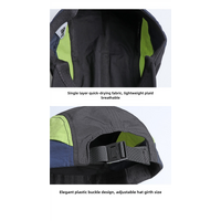 Grey And Blue Lightweight Sports Baseball Cap | Quick-Dry, Waterproof, Breathable | Outdoor Camping Cap thumbnail