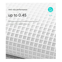 Blue Bath Mat - Super Absorbent, Non-Slip Bathroom Floor Mat - 50x80cm thumbnail