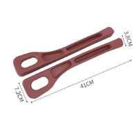 Red Car Seat Gap Filler - 2 Pieces Car Interior Storage Organizer for Front Seat Seam thumbnail
