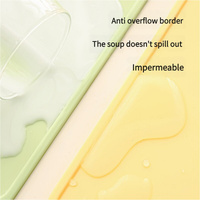 2 Pcs Green Safe & Durable Silicone Placemat - Heat Resistant, Spill-Proof Table Protector for Kids & Adults(30*40CM) thumbnail
