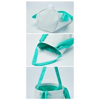 Blue Adorable Easter Bunny Ear Tote Bag - Stylish Rabbit-Themed Candy Bag thumbnail
